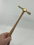 New Old Stock 2023 Lie Nielsen USA made Brass Cross Peen Hammer
