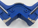 Pristine RECORD made in Sheffield England 4 1/4" Cast Iron  Corner Clamp c/w Box 