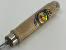 Pristine 1/4" Swan Neck Lock Mortise Chisel by Two Cherries Germany