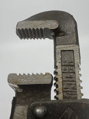 New Old Stock 1960s SUPER EGO made in Spain 14" Stillson Type Pipe Wrench 1-1/2" Cap. 