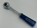 EXPERT by FACOM E031701 - 3/8"  Drive Fine Tooth Round Head Ratchet with Comfort  Handle