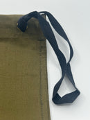 New Old Stock 1960s Canadian Military Patients' Effects Draw String Bag 12" x 14-1/2" - Cardon Tools