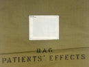 New Old Stock 1960s Canadian Military Patients' Effects Draw String Bag 12" x 14-1/2" - Cardon Tools