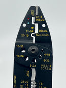 Proto J299 made in USA 10-22 Gage 8-1/2" Wire Stripper and Crimper Pliers 