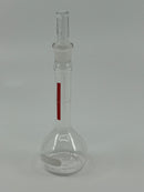 New Old Stock Pyrex USA Made 5660  Class A 25ml Volumetric Flask with Glass Stopper