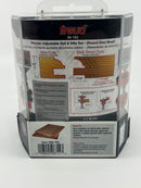 Freud 99-763 Premier Adjustable Rail and Stile Router Bit System, 1/2-Inch Shank Made in ITALY
