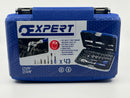 New Old Stock EXPERT by FACOM E031813 - 1/4 and 3/8" Drive 43pc Metric and Imperial Ratchet / Socket set 12pt - Cardon Tools