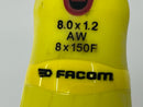  Facom made in France France FLUO AW 8 x 150F Protwist Fluorescent Slotted Screwdriver