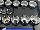 ck EXPERT by FACOM E031811 - 3/8" Drive 34pc Metric and Imperial Ratchet / Socket set 6pt