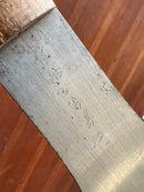 Unusual New Old Stock 330mm Double Sided Hand Forged Japanese  Saw - Cardon Tools