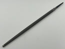 New Old Stock USA Made NICHOLSON 12" Round SMOOTH Tapered File - Cardon Tools