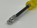 New Old Stock PROTO USA 6-3/4 inch Overall x  1/4" drive Flexible Socket Driver - Discontinued