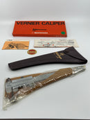 New Old Stock Mitutoyo made in Japan  0-150mm Vernier Calipers with OD/ID CARBIDE-Tipped Jaws