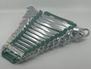 New Old Stock USA made SK Tools 15 pc SUPERKROME Imperial Combination Wrench Set 1/4" - 1" 