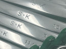New Old Stock USA made SK Tools 15 pc SUPERKROME Imperial Combination Wrench Set 1/4" - 1" 