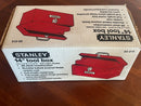 New Old Stock - New in Box - ( 1991) Stanley made in CANADA 14" Tool Box with Tray - ALL METAL 