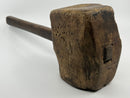 Beautiful Large Hand Made Antique Carpenters Mallet