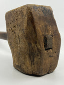 Beautiful Large Hand Made Antique Carpenters Mallet