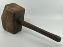 Beautiful Large Hand Made Antique Carpenters Mallet