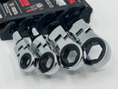 New Old Stock TEKTON 6pc Flex-Head RATCHETING Double Box End Wrench Set 5/16" - 3/4" 