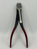 Proto USA made 11-1/8-Inch Diagonal Cutting Long Reach High Leverage Angled Head Pliers