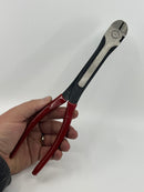 Proto USA made 11-1/8-Inch Diagonal Cutting Long Reach High Leverage Angled Head Pliers