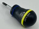 New Old Stock Facom France  EXTRA Short No. 1  PoziDrive PROTWIST Screwdriver FLUO AND1X35F