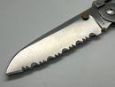 Beautiful Vintage Original  A.G. Russell K-87 Original One-Hand Knife with Serrated Edge
