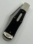 New Old Stock 2019  Great Eastern Cutlery - Tidioute Cutlery PA USA Hand Crafted Folding Knife - Maroon Linen Micarta 
