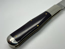 New Old Stock 2019  Great Eastern Cutlery - Tidioute Cutlery PA USA Hand Crafted Folding Knife - Maroon Linen Micarta 