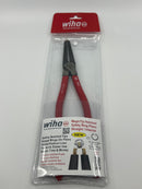 Wiha MagicTip CIRCLIP Safety Ring INTERNAL Pliers .126" Tip 3-1/2" to 5" (85-140mm)  Ring Size 34612