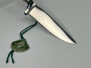 New Old Stock ( 1950s) REHWAPPEN Solingen Germany Small Fixed Blade Knife with Sheath 