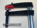 New Old Stock BESSEY Germany HD  Cast Iron Screw Clamp with Tommy Bar 15.75" x 4.75" - Cardon Tools