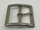 New Old Stock North & Judd USA made No. 899 1-3/4" Nickel Plated SOLID Brass Belt Buckle 