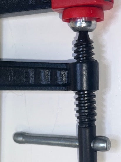 New Old Stock BESSEY Germany TG16K HD  Cast Iron Screw Clamp with Tommy Bar 6.25" x 3"