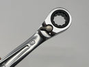  Facom 467 Series SATIN Chrome Reversible Ratcheting Combination Wrench - 8mm (467.8)