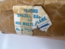 New Old Stock  RECORD UK 405 Multi Plane 16pc Hollow and Round Special Bases & Blades