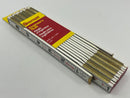 New Old Stock Starrett USA made 6' Engineers Wooden Folding Rule with Brass Hinges No. 91E - Discontinued 