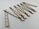 New Old Stock Starrett USA made 6' Engineers Wooden Folding Rule with Brass Hinges No. 91E - Discontinued 