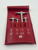 New Old Stock MITUTOYO made in JAPAN 4pc Telescoping Bore Gage Set 5/16" - 2-1/8" Range No. 155-907 - Cardon Tools