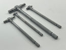 New Old Stock MITUTOYO made in JAPAN 4pc Telescoping Bore Gage Set 5/16" - 2-1/8" Range No. 155-907