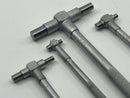 New Old Stock MITUTOYO made in JAPAN 4pc Telescoping Bore Gage Set 5/16" - 2-1/8" Range No. 155-907 - Cardon Tools