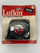 New Old Stock LUFKIN USA made 8425A 25' x 1" Anglelok Power Tape c/w ANGLE DIAL GAGE 