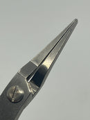 New Old Stock General Tools Made in Japan 5" Stainless Steel Duck Bill SMOOTH Jaw Needle Nose Pliers