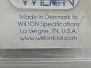 New Old Stock WILTON made in Denmark 6-1/2" Pr Aluminum Soft Jaws with Rare Earth  Magnet Back for 6" Vise