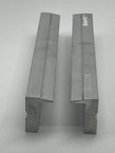 New Old Stock WILTON made in Denmark 6-1/2" Pr Aluminum Soft Jaws with Rare Earth  Magnet Back for 6" Vise