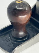 Unusual Stanley Bailey No. 5 ( Corrugated Sole) Plane with Rosewood Totes fitted with RARE Veritas SCRAPER Plane Attch. 