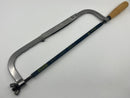 New Old Stock Eclipse made in Sheffield England 60B Traditional 12" Wood Grip Hacksaw