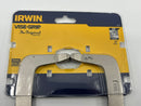 Irwin Vise-Grip 11R ORIGINAL Locking C Clamp Pliers with Regular Tips