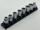 Koken made in Japan 3/8" Dr 9 Pc Z-SERIES 6pt  METRIC Ultra Short Socket Set 8-19MM 3285ZE